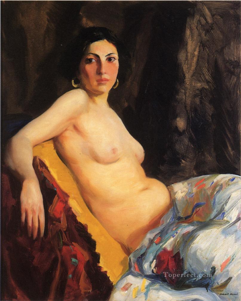 Orientale nude Robert Henri Oil Paintings